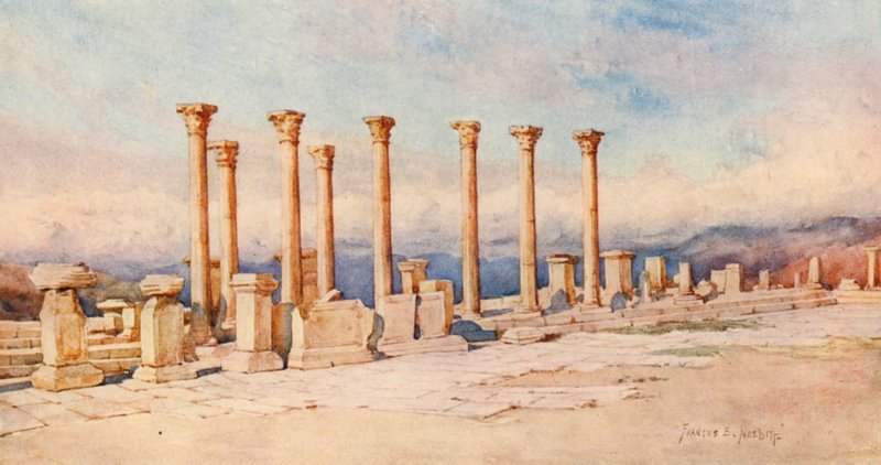 Le Forum, Timgad - Frances Nesbitt