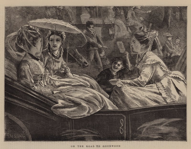 Sur la route de Goodwood - Francis Wilfred Lawson
