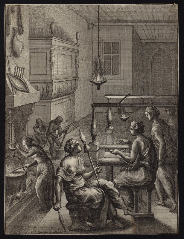 Femmes au travail - Francis Cleyn