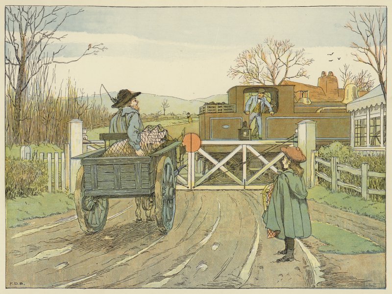 Engine-Driver (colour litho) - Francis Donkin Bedford