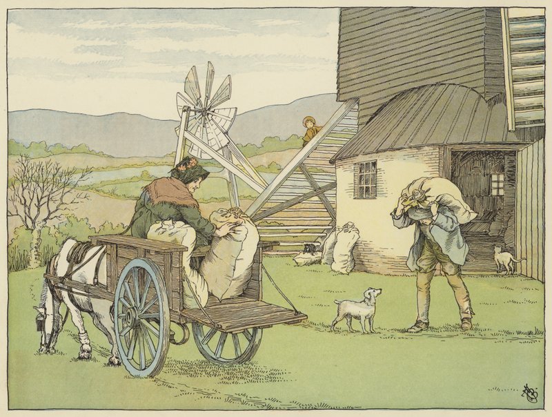 Miller (colour litho) - Francis Donkin Bedford