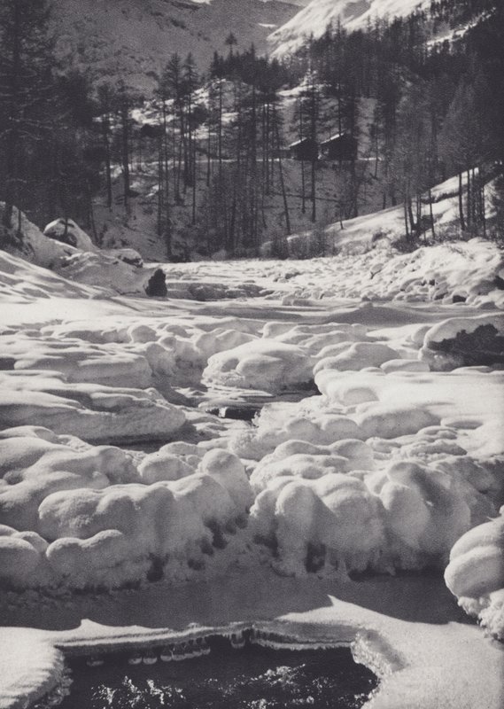 Alpes Pennines : Ruisseau gelé - Francis Sydney Smythe