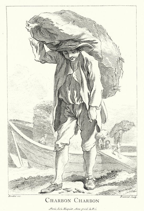 Charbonnier (gravure) - Francois (after) Boucher