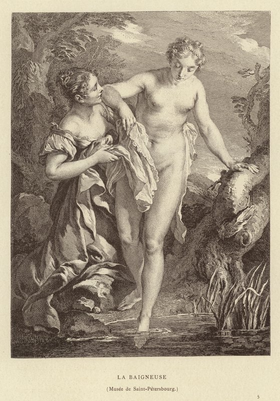 La baigneuse - Francois (after) Boucher