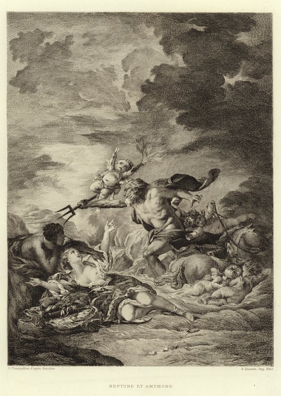 Neptune et Amymone - Francois (after) Boucher