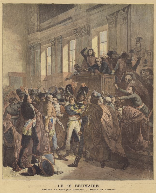 Le 18 Brumaire - Francois Bouchot