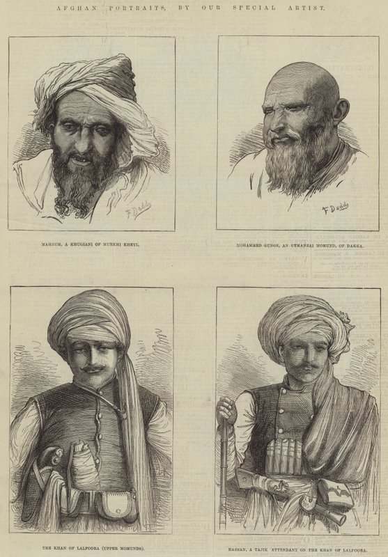 Portraits Afghans - Frank Dadd