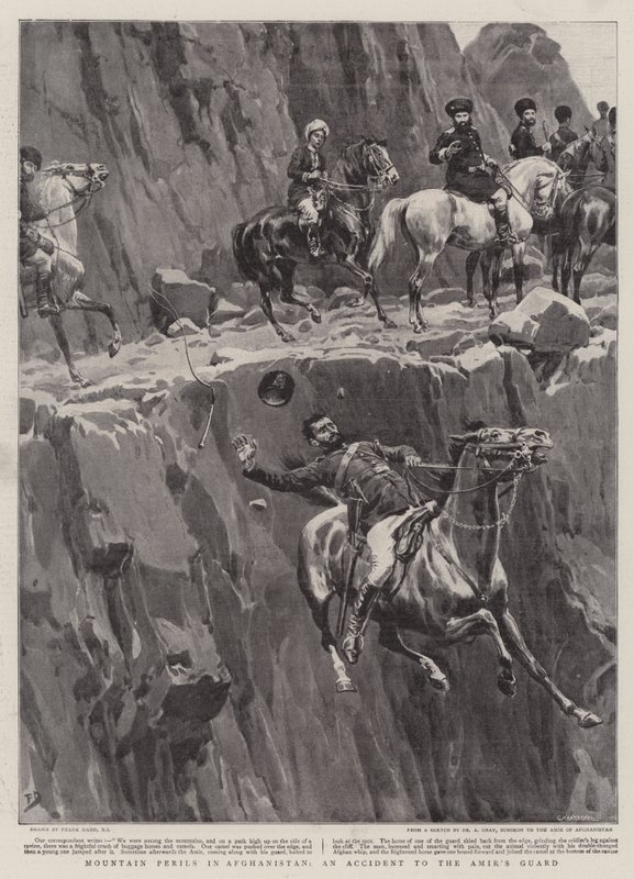 Périls de montagne en Afghanistan, un accident à la garde de l
