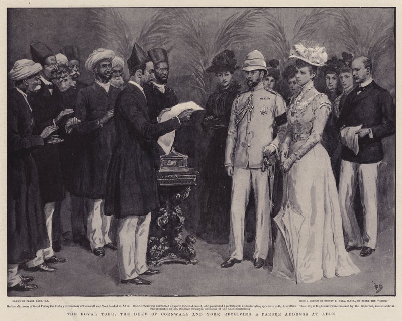 La tournée royale, le duc de Cornouailles et d