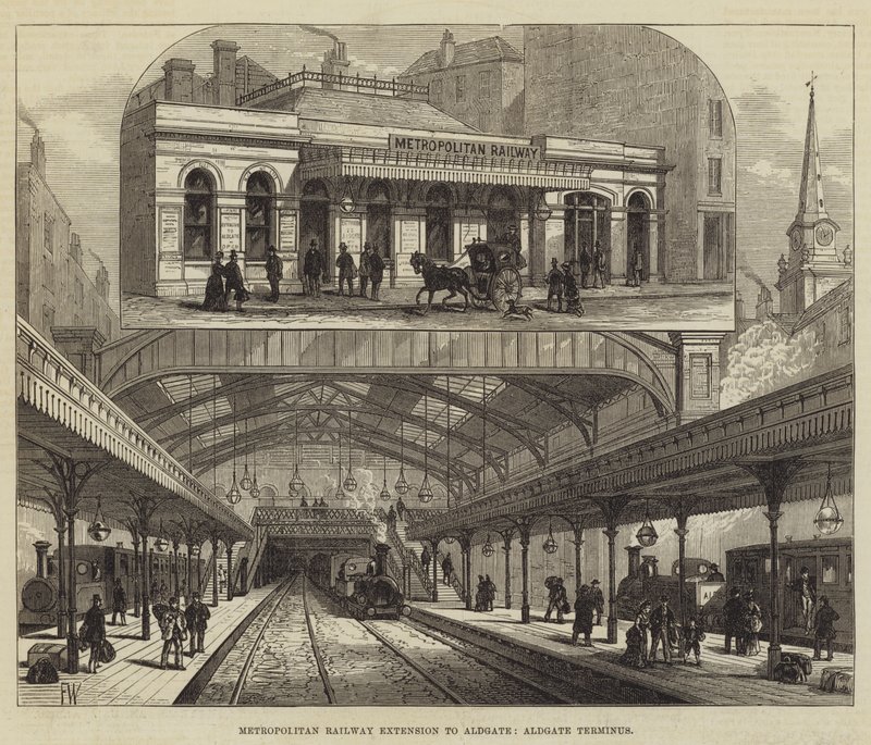Extension du Métro de Londres à Aldgate, Terminus d