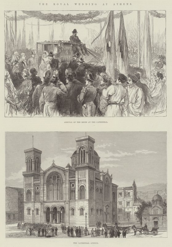 Le mariage royal à Athènes - Frank Watkins