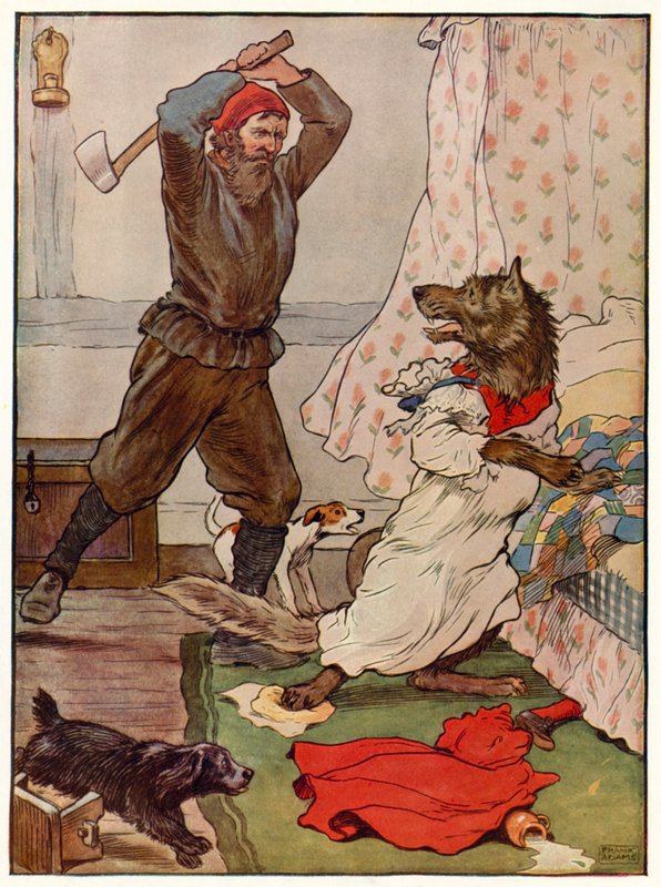 Le Petit Chaperon rouge - Frank Adams