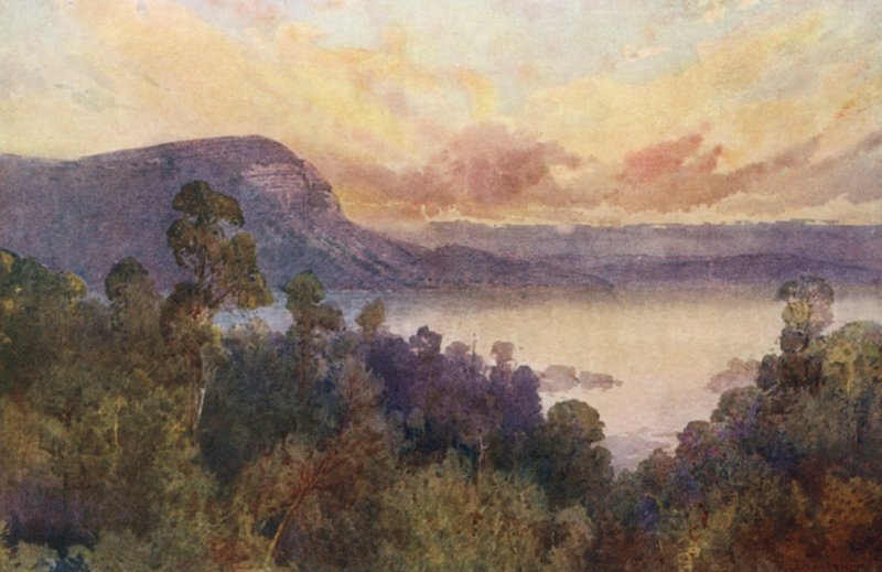 Nouvelle-Zélande : Lac Waikare-Moana - Frank H Wright