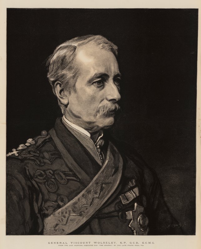 Général Vicomte Wolseley, KP, GCB, GCMG - Frank Holl