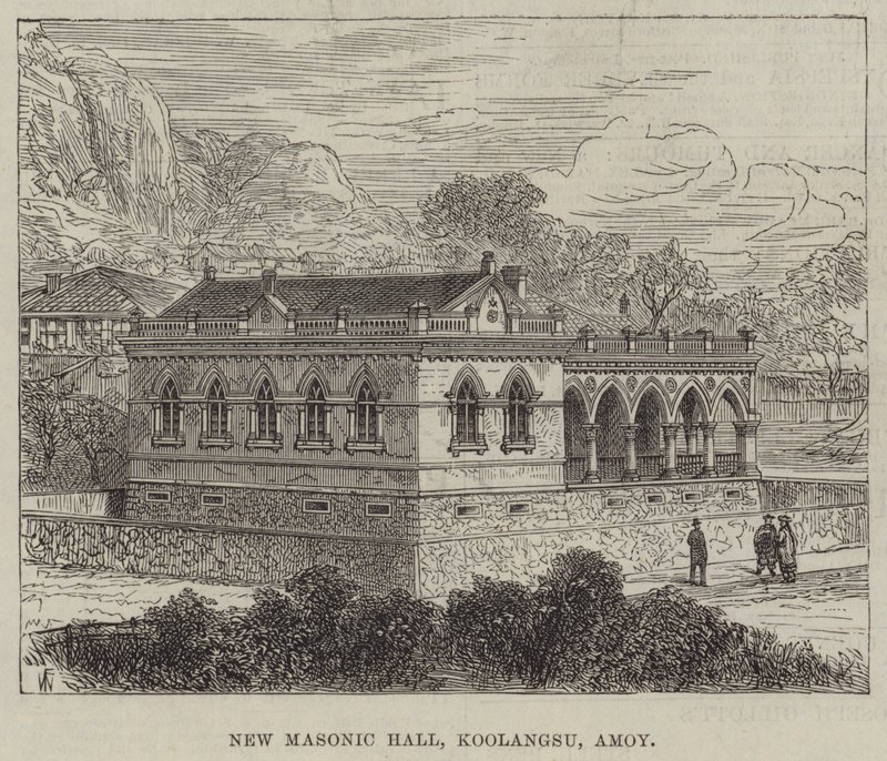 Nouvelle Salle Maçonnique, Koolangsu, Amoy - Frank Watkins
