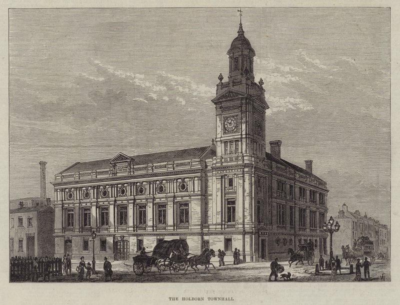 La mairie de Holborn - Frank Watkins