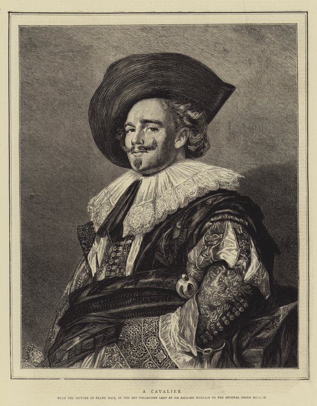 Un cavalier - Frans Hals