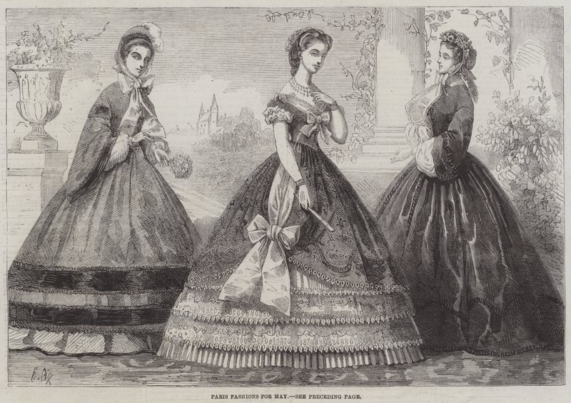 Modes de Paris pour Mai - Frederic Theodore Lix