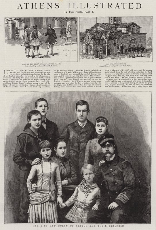 Athènes illustrée - Frederic Villiers