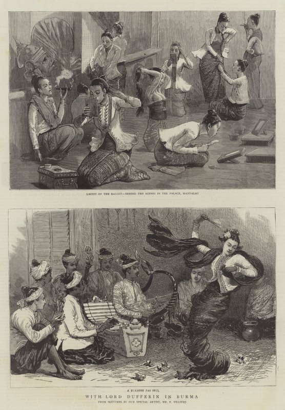 Avec Lord Dufferin en Birmanie - Frederic Villiers