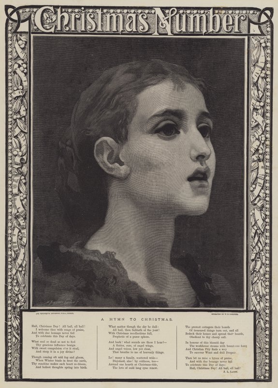 Un hymne à Noël - Frederic Leighton