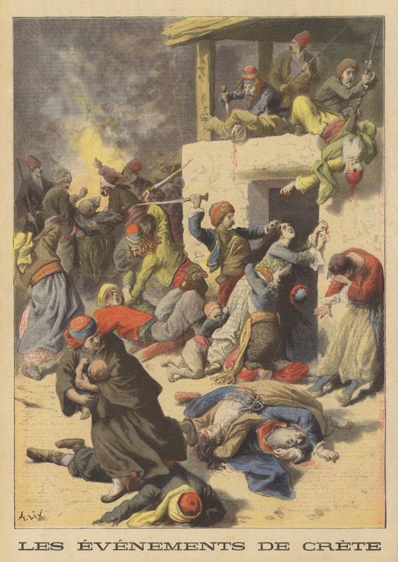 Troubles en Crète - Frederic Theodore Lix