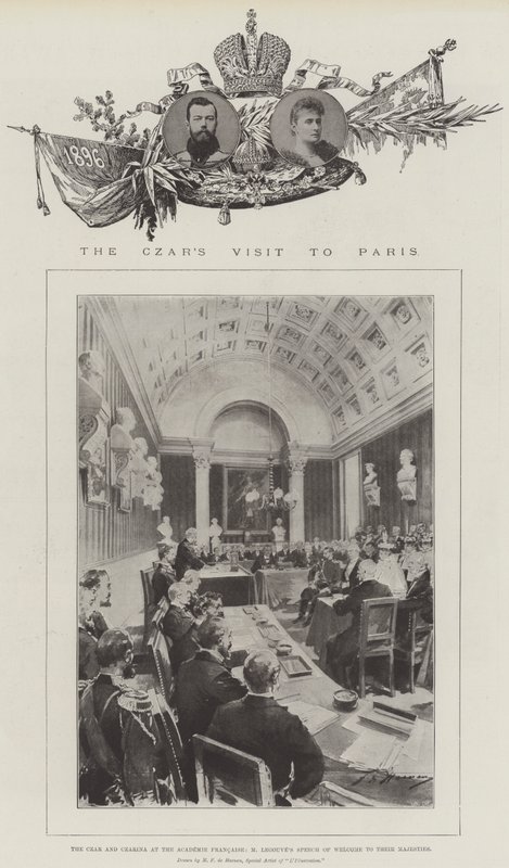 La visite du tsar à Paris - Frederic de Haenen