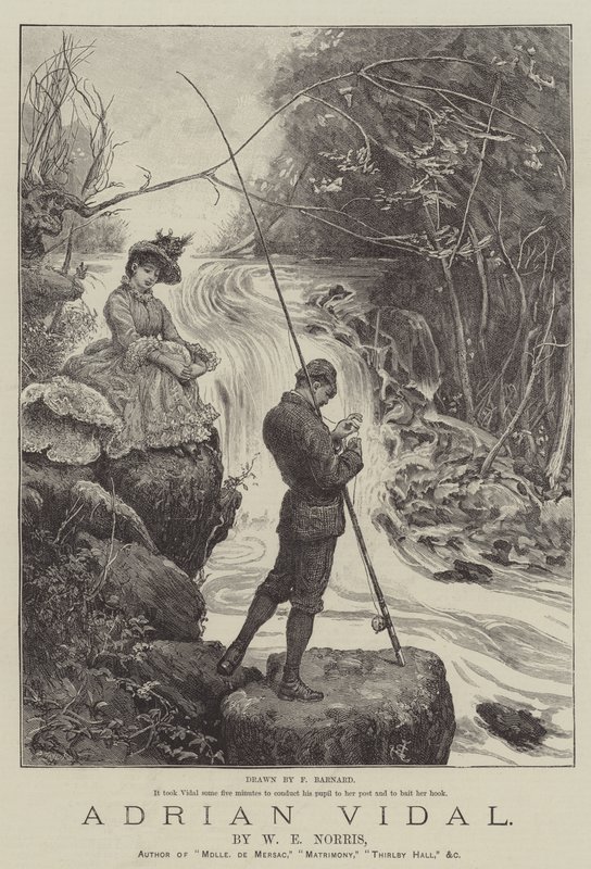 Adrian Vidal, par W E Norris - Frederick Barnard