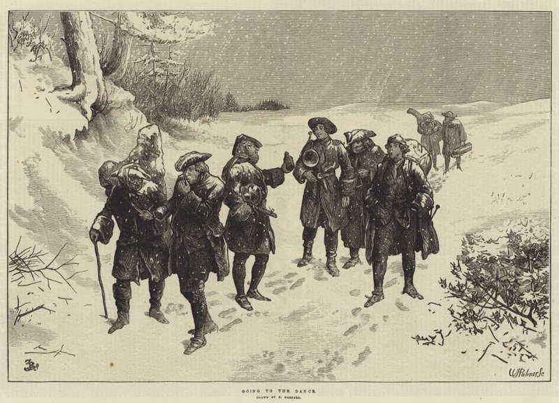 Aller à la danse - Frederick Barnard