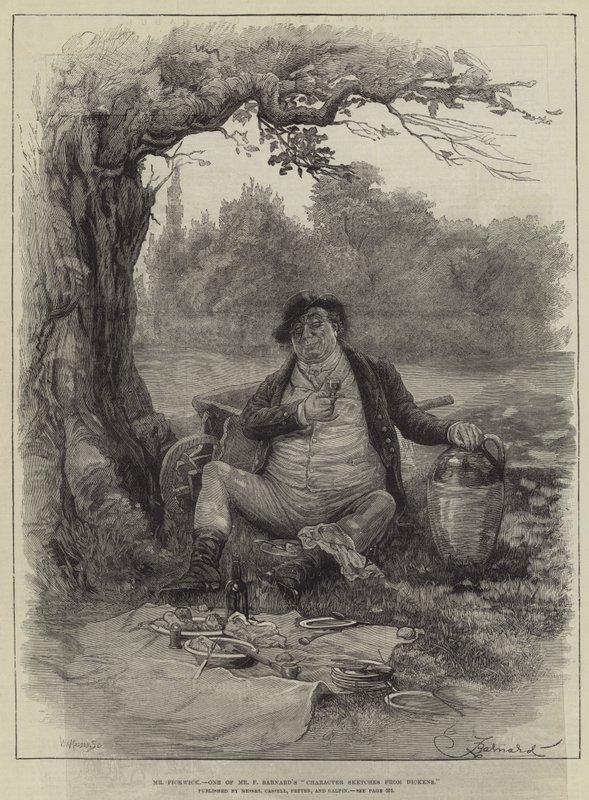 M. Pickwick - Frederick Barnard
