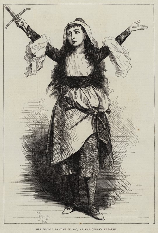 Mme Rousby en Jeanne d