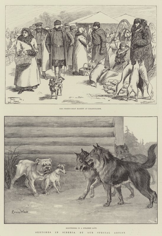 Esquisses en Sibérie - Frederick Pegram