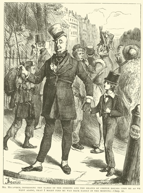 M. Micawber - Frederick Barnard