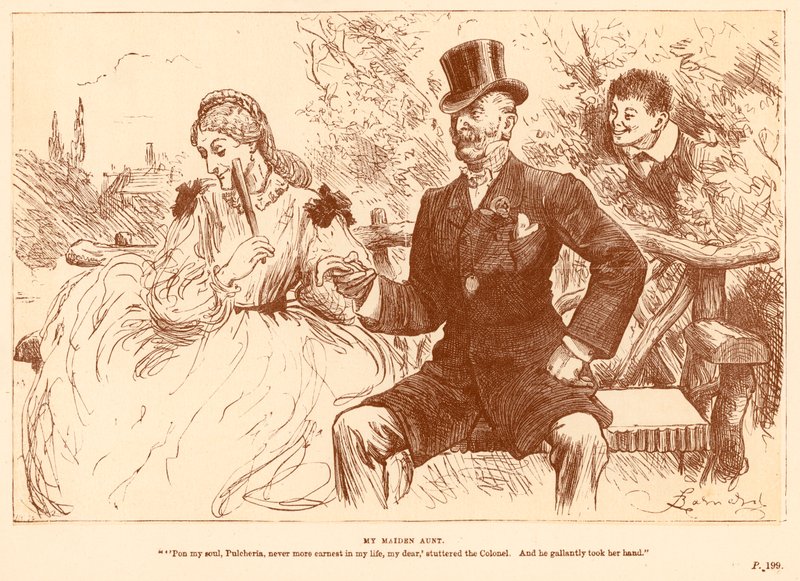 Ma tante célibataire - Frederick Barnard