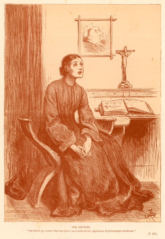 Le dévot - Frederick Barnard