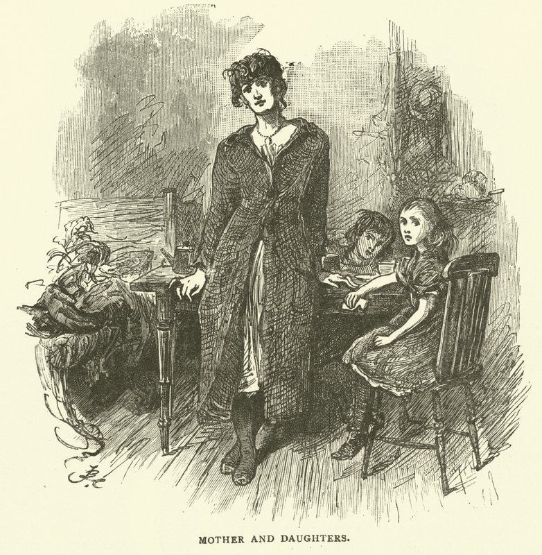 Mère et filles - Frederick L. Bernard