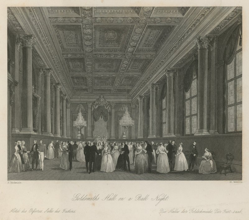 Goldsmiths Hall lors d