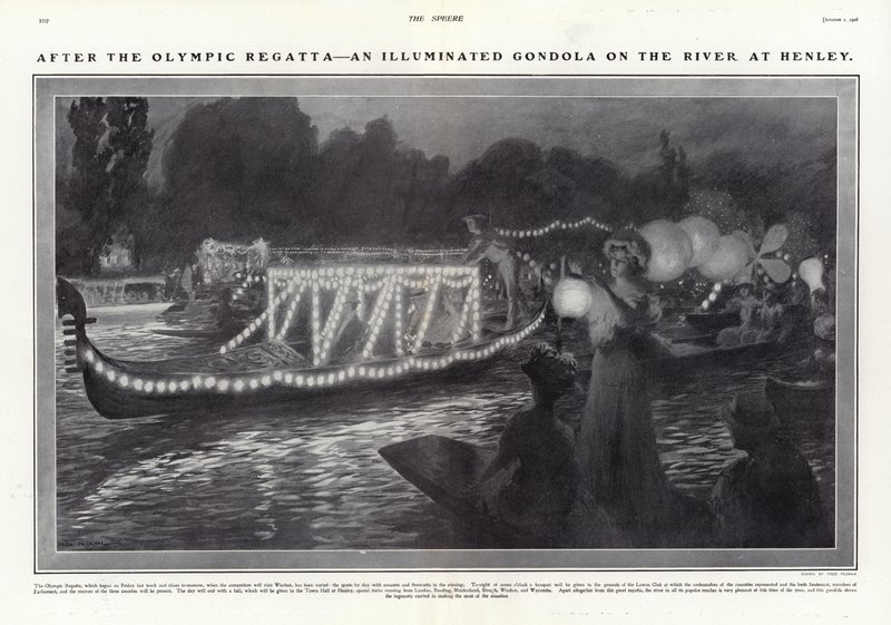Après la régate olympique - Frederick Pegram