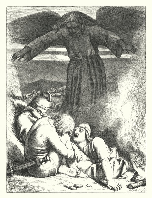La Destruction de Sennachérib - Frederick Richard Pickersgill