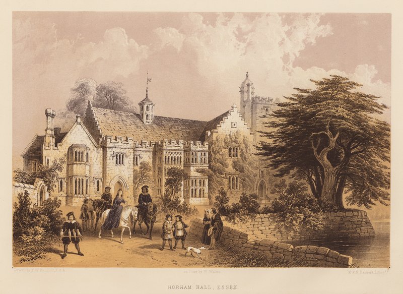Horham Hall, Essex - Frederick William Fairholt