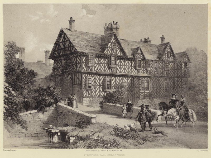Pitchford Hall, Shropshire - Frederick William Hulme