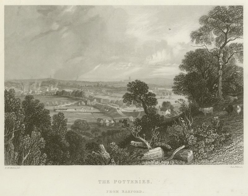 Les Potteries, de Basford - Frederick William Hulme