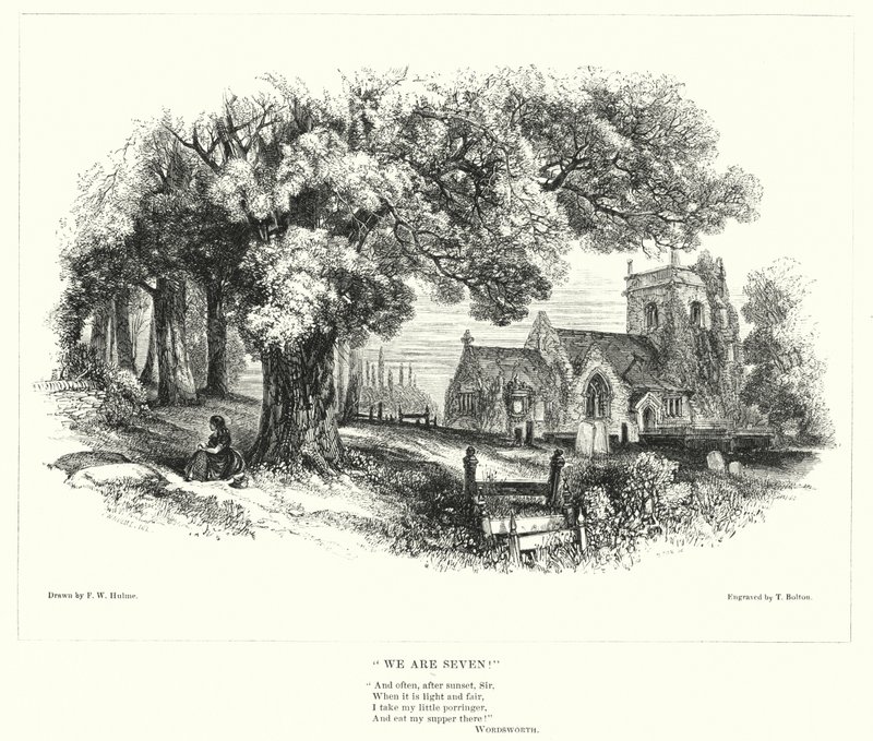 Nous Sommes Sept ! (gravure) - Frederick William Hulme
