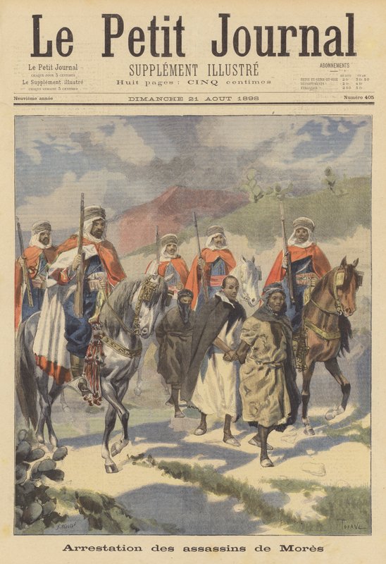 Arrestation des meurtriers du Marquis de Morès en Algérie - French School