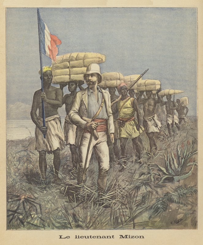 Lieutenant Mizon - French School