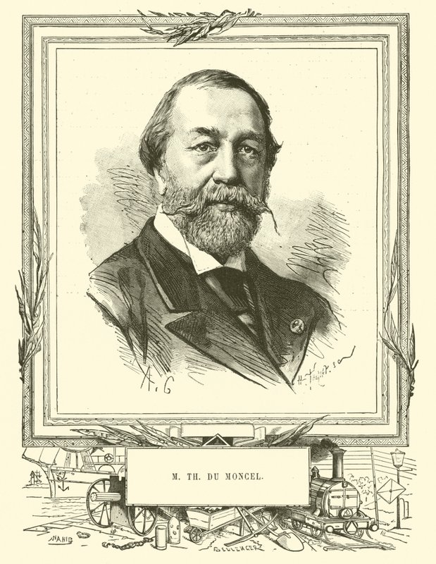 M Thomas Du Moncel - French School