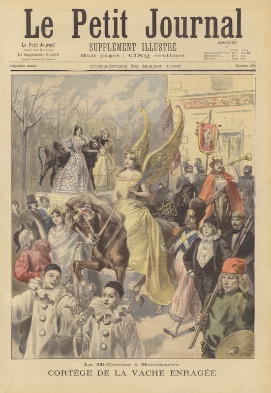 Jeudi de mi-carême à Montmartre - French School