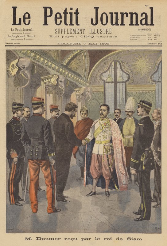 Réception de Paul Doumer, gouverneur général de l