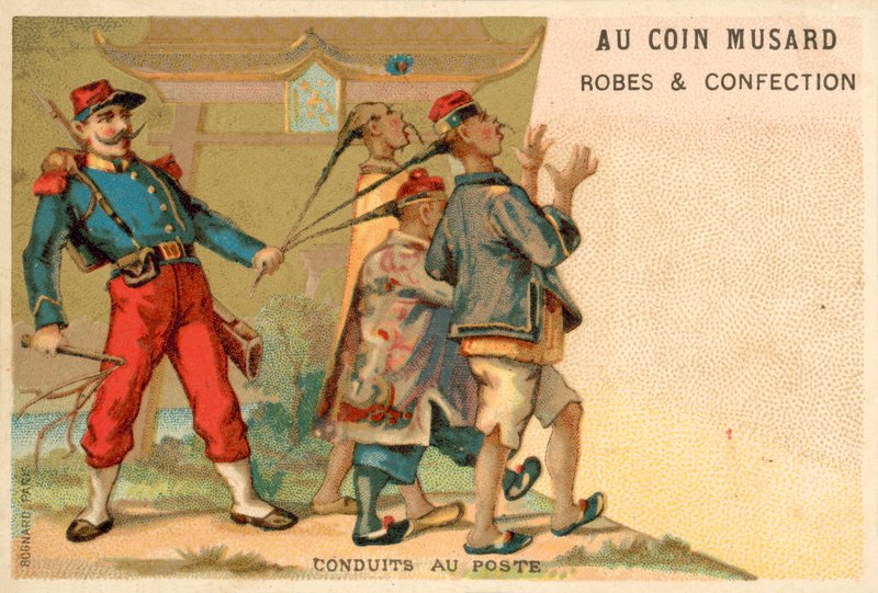 Emmené au poste de garde - French School