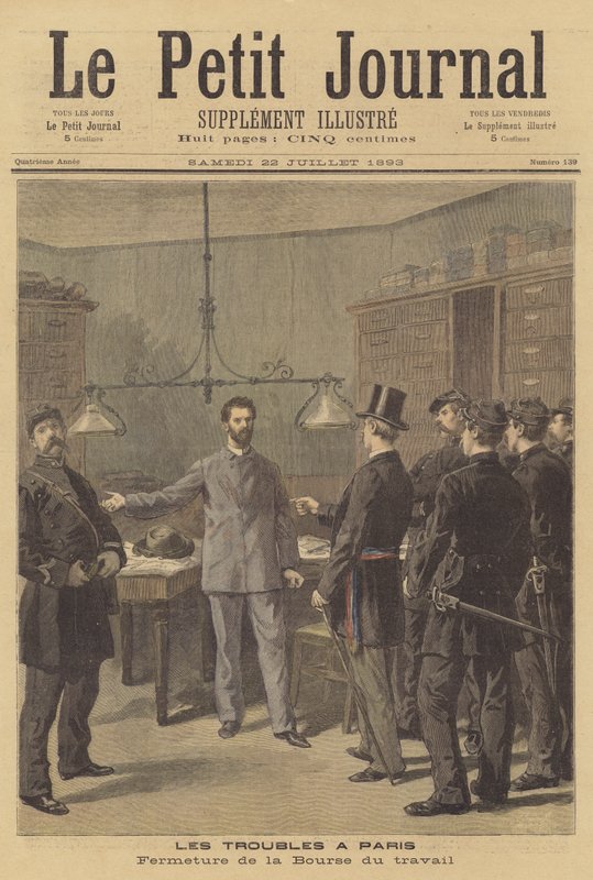Troubles à Paris - French School